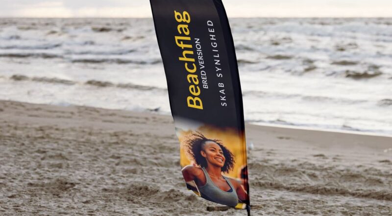 Sådan skaber du opmærksomhed med beachflag i din markedsføring